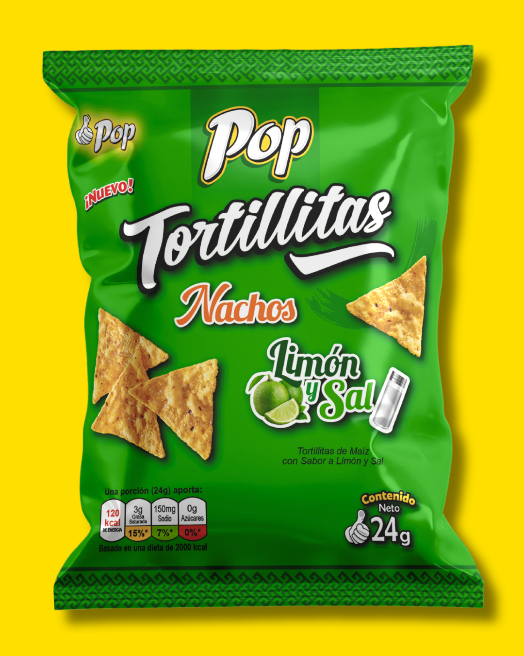 TORTILLITAS NACHOS LIMÓN Y SAL